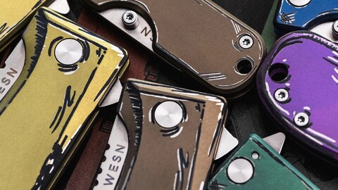 WESN Reinvigorates Two Signature EDC Knives with Heroic Styling