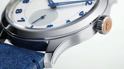 This Demure Dress Watch Balances Rich Colors and Classical Design