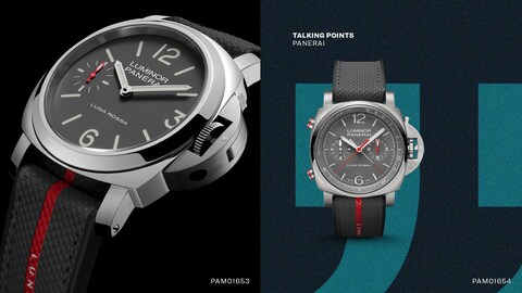 Panerai Honors Its Enduring Luna Rossa Partnership with Two New Luminor Timepieces