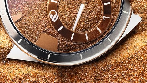 This Titanium Watch Reimagines the Iconic Hourglass in the Coolest Way Possible