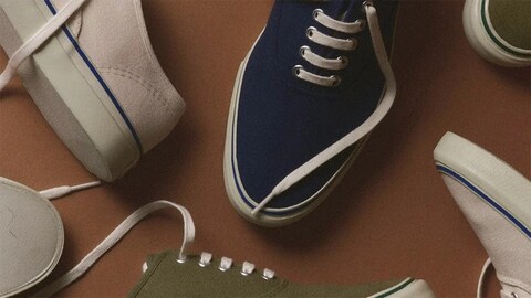 This Clean Canvas Sneaker Looks Like a Grown-Up Version of the Vans Authentic