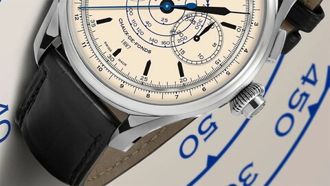 This Gorgeous Vintage Chronograph Hides a Clever, Historic Tool on Its Dial