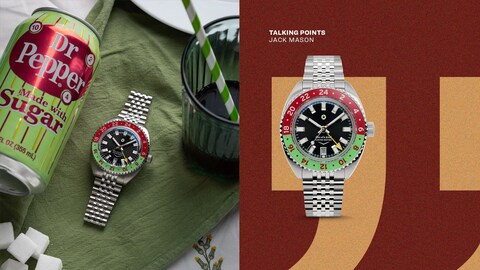Jack Mason x Dr Pepper’s Pop-Inspired Timepiece Hits the Sweet Spot