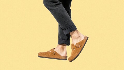 Birkenstock’s Trendiest Slip-On Is Surprisingly Discounted Right Now