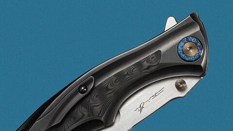 We Knife Taps a Legendary Designer for a Masterpiece Integral EDC Flipper Straight Out of the Future