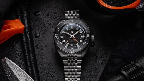 Jack Mason Reinvents An Icon: Introducing The Strat-o-Timer Titanium Diver GMT 