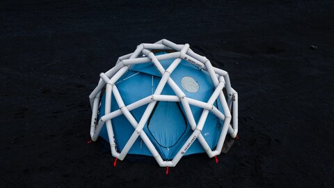 This New Geodesic Expedition Tent Can Withstand Winds up to 112 Mph