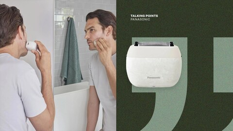 Panasonic’s ARC5 PALM-Sized Razor Redefines On-the-Go Grooming