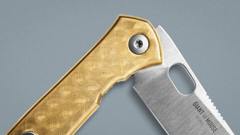 GiantMouse's High-Performance Gentleman's Knife Is Even Better with a Vintage Redesign | Gear Patrol