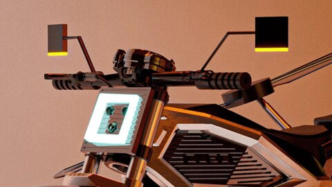 This Wild New Adventure Motorcycle Could Make Refueling a Problem of the Past