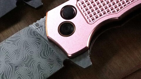 If You Don’t Think Rose Gold Can Be Badass, You Haven’t Seen This Knife