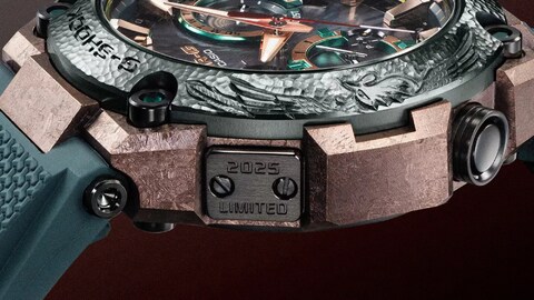 G-Shock Employs Japanese Blacksmith Craft for an Ultra-Tough Samurai-Inspired Watch