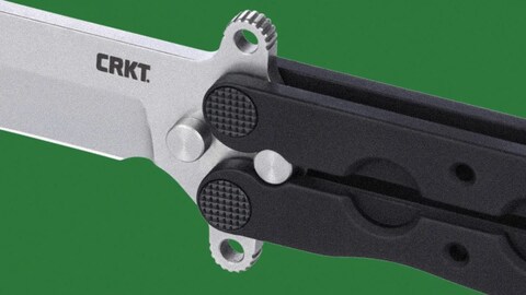 CRKT’s Iconic Tactical EDC Knife Now Boasts Premium Blade Steel and a Unique Deployment