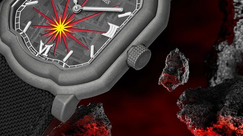 This Is the Most Creative Use of Meteorite in a Watch I’ve Ever Seen
