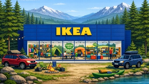 Did Ikea Accidentally Create the Ultimate Affordable Tent Accessory?