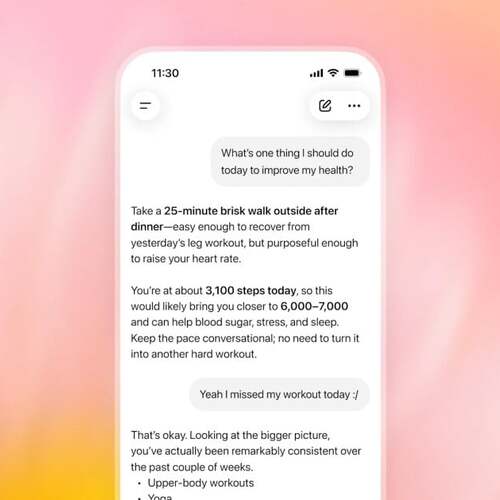 ChatGPT Health Arrives for All US Users, Reads Your Medical and Fitness Data