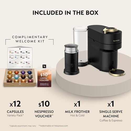 Save 39% on the Nespresso Festive Vertuo Pop+ Deluxe Coffee and Espresso Maker