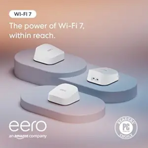 Save 17% on the Amazon eero 7 dual-band mesh Wi-Fi 7 router