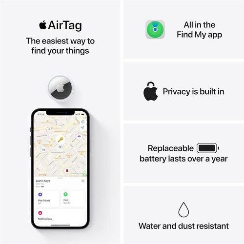 Save 19% on the Apple AirTag 4 Pack