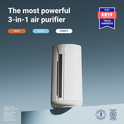 Save 50% on the Blueair Heat + Cool Smart Air Purifier