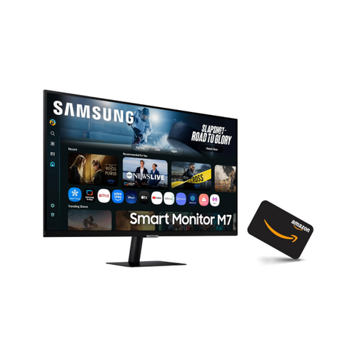 Get a free $100 Amazon gift card when you preorder Samsung's 32-inch M7 smart monitor