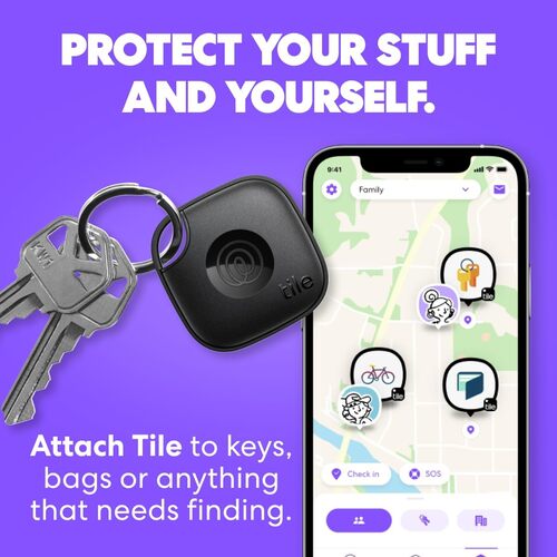 Save 29% on the Tile by Life360 Mate Bluetooth Tracker