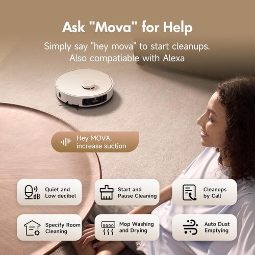 Save $100 on the Mova P10 Pro Ultra Robot Vacuum and Mop