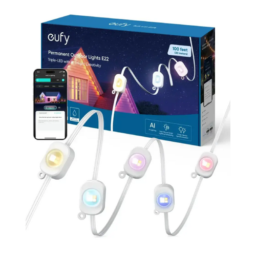 Save $100 on the eufy Permanent Outdoor Lights
