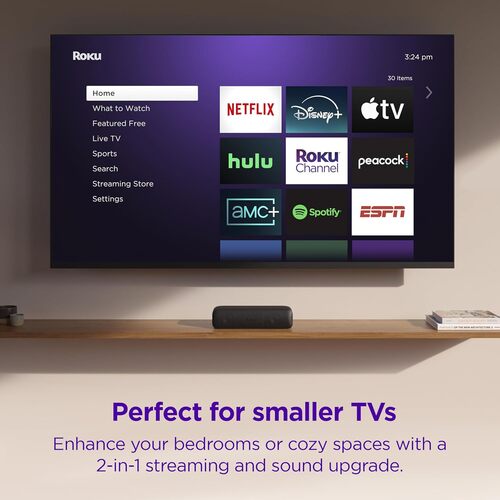 Save 57% on the Roku 4K HDR Streambar SE & Wireless Bass Bundle