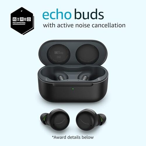 Save 68% on the Amazon Echo Buds with Active Noise Cancellation