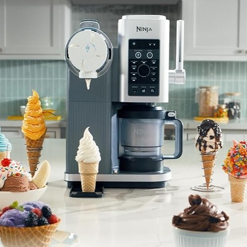 Save $112 on the Ninja CREAMi Scoop & Swirl Ice Cream and Soft Serve Maker