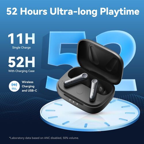 Save 30% on EarFun Air Pro 4 Adaptive Hybrid Noise Canceling Wireless Earbuds