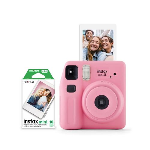 Only $51 - Fujifilm instax Mini SE Instant Camera with Bonus 10 pack Mini Film