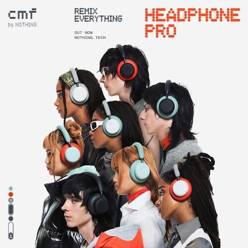 Save 15% on CMF by Nothing Headphone Pro Active Noise Canceling Wireless Headphones