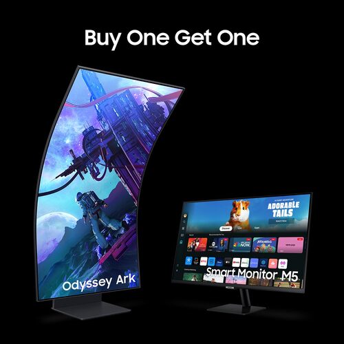 Samsung's 55-inch Odyssey Ark is on sale — how to get a free smart monitor with your purchase