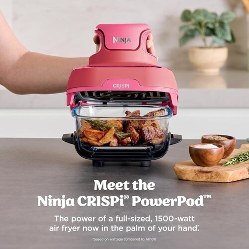 Save 15% on the Ninja Air Fryer Crispi 4-in-1 Portable Cooking System