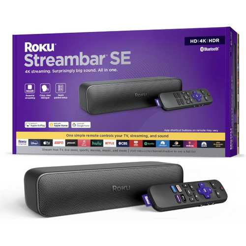 Save $20 on the Roku Streambar SE 2-in-1 TV Soundbar