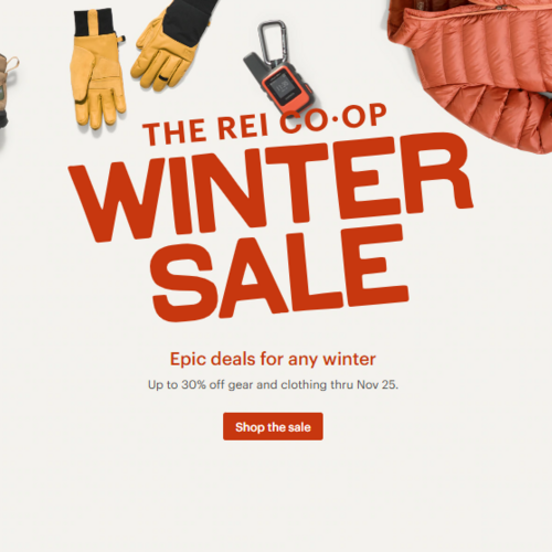 Shop the REI Co-Op Winter Sale