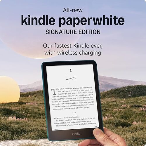 save 23% on the all-new Amazon Kindle Paperwhite Signature Edition