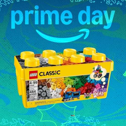 The Lego Classic Brick Box is better than half price on Prime Day