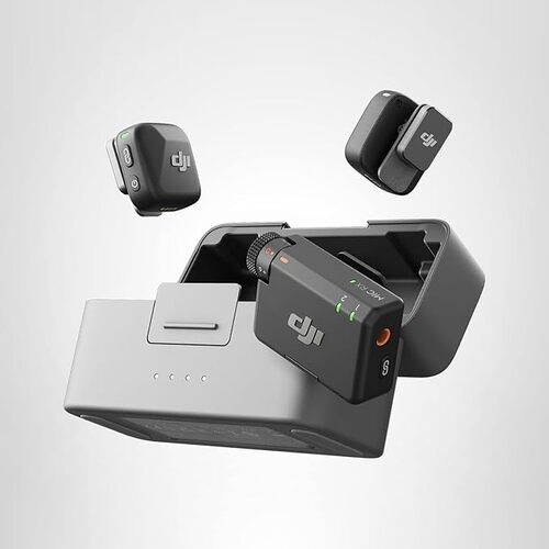 Save 41% on the DJI Mic Mini (2 TX + 1 RX + Charging Case)
