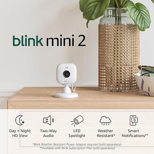 Save 50% on the Blink Mini 2 (Newest Model)