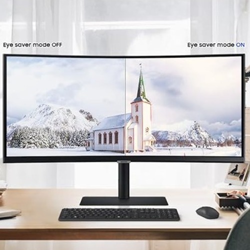 Save $210 on the Samsung Viewfinity S65UA Series 34-Inch Ultrawide QHD Curved Monitor