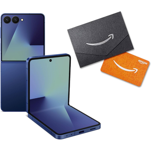 Save $320 on the Samsung Galaxy Z Flip7 Cell Phone + Gift Card