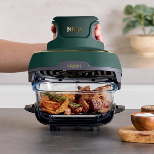 Save 28% on the Ninja Crispi 5-in-1 Portable Glass Air Fryer
