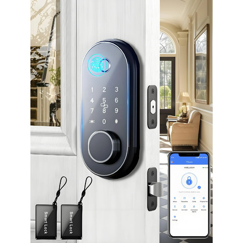 Save $77 on the Blacksmith Biometric Keyless Electronic Door Lock