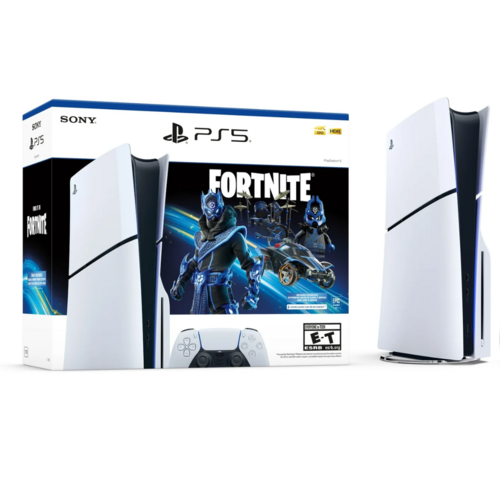 PlayStation 5 Disc Edition, Fortnite Cobalt Star Bundle - $424 ($75.99 OFF)