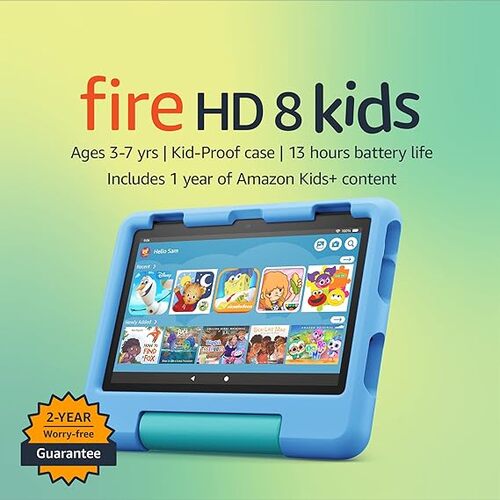 Save 50% on the Amazon Fire HD 8 Kids tablet