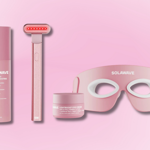 Snag a free gift and 35% off skincare tech at Solawave