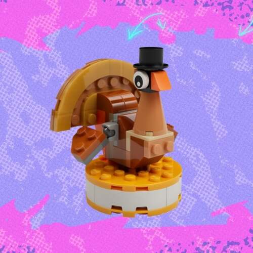 The free Lego Tom the Turkey build event goes live on Nov. 15 — how to take part